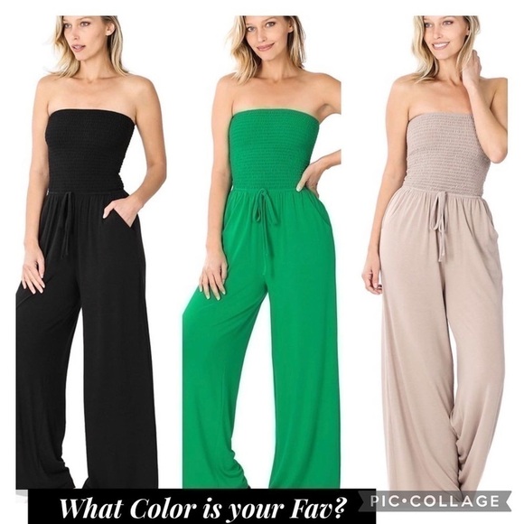 Comfy in the ☀️ Sun! Ash Mocha Strapless Jumper - Picture 2 of 4